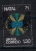 Brésil - "Noël" - Oblitéré N° 976 De 1971 - Used Stamps