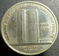 Germania Orientale - DDR - 10 Mark 1989 - Concilio Dell'Aiuto Mutuo Economico - KM# 126 - 10 Mark