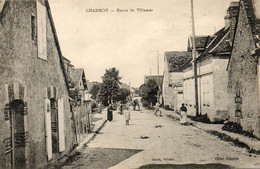 - CHARMOY (89) -  La Route De Villemer  (animée)  -21922- - Charmoy