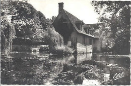 CPSM Jouy Paysage Sur L'Eure Au Moulin De La Roche - Jouy