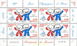 190991 MNH MONACO 2006 20 JUEGOS OLIMPICOS INVIERNO TURIN 2006 - Otros & Sin Clasificación