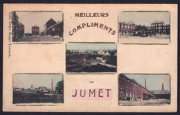 +++ CPA - Meilleurs Compliments De JUMET - Multivues   // - Charleroi