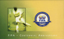 191187 MNH SUDAFRICA 2004 CENTENARIO DE LA FIFA - Oblitérés