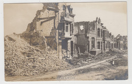 Nieuwpoort  FOTOKAART Van Een Centrumstraat Tijdens De Eerste Wereldoorlog - Nieuwpoort