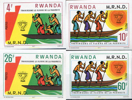 192540 MNH RUANDA 1978 MOVIMIENTO REVOLUCIONARIO DE DESARROLLO - 1970-1979