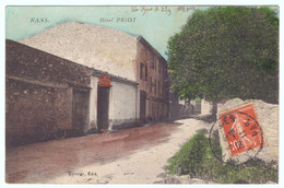 NANS   HOTEL PIGOT   1911 - Nans-les-Pins