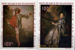 193706 MNH DAHOMEY 1971 PINTURAS - Altri & Non Classificati