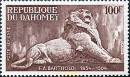 193751 MNH DAHOMEY 1974 140 ANIVERSARIO DEL NACIMIENTO DE FREDERIC-AUGUSTE BARTHOLDI - Sonstige & Ohne Zuordnung