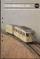 Catalogue PERL MODELL 1979/80 Svenska Järnvägsmodeller Och Tillbehör Skala 1:87 HO - En Suédois - Sin Clasificación