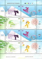 194228 MNH ARGENTINA 2006 DEPORTES DE INVIERNO - Usados