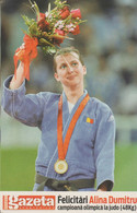 Romania - Alina Dumitru - Campioana Olimpica La Judo - Beijing 2008 - Gazeta Sporturilor - Martial