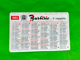 !-ITALIA-CALENDARIO PICCOLO 1965 - Petit Format : 1961-70