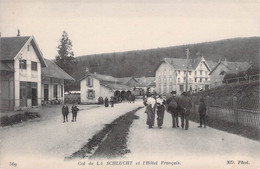 CPA FRANCE - 88 - Col De La Schlucht Et L'Hôtel Français - Animée ND PHOT - Otros & Sin Clasificación