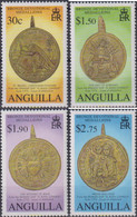 221757 MNH ANGUILLA 2007 MEDALLAS RELIGIOSAS EN BRONCE - Anguilla (1968-...)