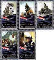 222646 MNH NUEVA ZELANDA 2008 SIR EDMUND HILLARY - Variétés Et Curiosités