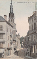 CPA FRANCE - 88 - PLOMBIERES LES BAINS - La Rue Grillot - Galeries Réunies De L'Est - Animée - Plombieres Les Bains