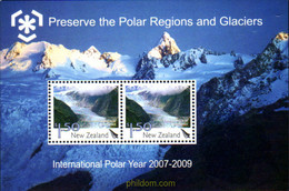 223880 MNH NUEVA ZELANDA 2009 PRESERVACION DE LOS POLOS Y GLACIARES - Abarten Und Kuriositäten