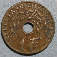 Netherlands East Indies . 1 Cent 1945 P Wilhelmina, En Bronze , KM# 317 - Indes Néerlandaises
