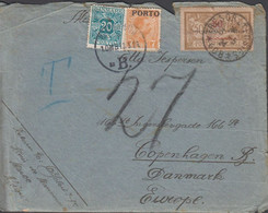 1924. MAROC. Interesting Cover (tears) And Letter From Soldier In The The French Foreign Leg... (Michel 14+ ) - JF434590 - Segnatasse