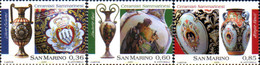 227408 MNH SAN MARINO 2009 ARTE DE LA CERAMICA - Gebruikt