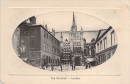 CPA - ENGLAND ANGLETERRE - LONDON - The Guildhall - Animée - Other & Unclassified