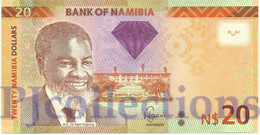 NAMIBIA 20 DOLLARS 2012 PICK 12a UNC - Namibie