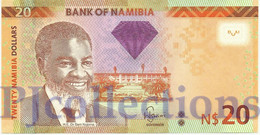 NAMIBIA 20 DOLLARS 2012 PICK 12a UNC - Namibia