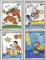 231452 MNH NUEVA CALEDONIA 1992 DISEÑOS HUMORISTICOS - Gebraucht