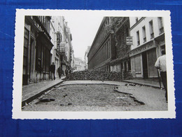 Photo Paris Mai 68 Barricade Rue Racine - Orte