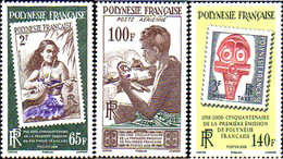 231748 MNH POLINESIA FRANCESA 2008 CINCUENTENARIO DE LA PRIMERA EMISION DE SELLOS EN PLINESIA - Usados