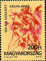 232520 MNH HUNGRIA 2009 JEAN CALVIN - REFORMISTA RELIGIOSO FRANCES - Used Stamps