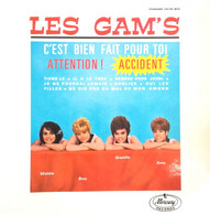 LP 25 CM (10")  Les Gam's  "  C'est Bien Fait Pour Toi  " - Spezialformate