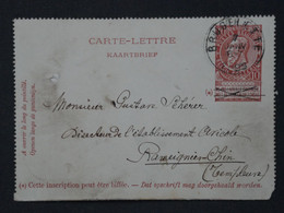 BI 9 BELGIQUE   BELLE  CARTE LETTRE ENTIER   1999  +  +AFF.INTERESSANT - Other & Unclassified