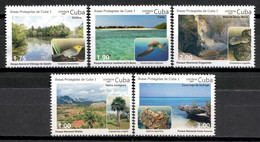 Cuba 2021 (2022) / Birds Turtles Snakes Corals MNH Aves Tortugas Serpientes Vögel Reptilien / Cu20602  C5-21 - Unused Stamps