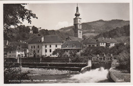 B9936) WOLFSBERG - Partie An Der LAVANT - Fluss Kirche Häuser ALT 1942 - Wolfsberg