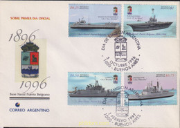 475455 MNH ARGENTINA 1997 CENTENARIO DE LA BASE NAVAL DE PUERTO BELGRAMO - Usati