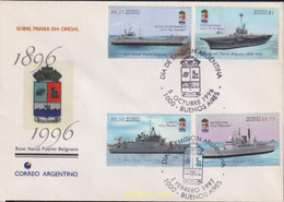 475455 MNH ARGENTINA 1997 CENTENARIO DE LA BASE NAVAL DE PUERTO BELGRAMO - Used Stamps