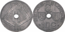 Belgique - 1941 - 10 Centimes Zinc - Léopold III - 11-003 - 10 Cent