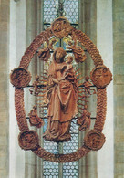 Postcard Volkach Am Main Kirchberg Wallfahrtskirche Maria Im Weingarten Madonna Im Rosenkranz Von T. Riemschneider - Sculptures