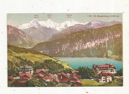 Cp , SUISSE, BE, St. BEATENBERG ,1150 M, écrite 1917 - Beatenberg