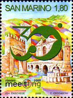 234541 MNH SAN MARINO 2009 30 REUNION DE LA AMISTAD ENTRE PUEBLOS DE RIMINI - Usati