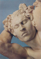 Postcard Schlafender Satyr Marble Statue - Sculptures