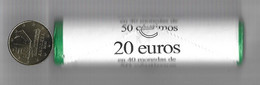 ANDORRA  EUROS ROLLO DE 40 MONEDAS DE 0,50 Cts € Del Año 2020. - Andorra