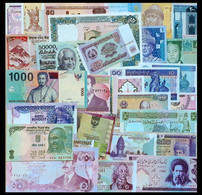 # # # Banknote Lot 30 Verschiedene Banknoten Aus Asien, überwiegend UNC # # # (D) - Otros – América