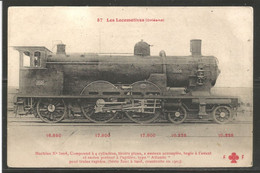 Carte P ( Locomotive / Orléans ) - Treni