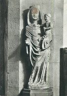 Postcard Madonna 1380 Statue Tiefenbronn Pfarrkirche - Sculptures