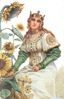 S. SOLOMKO * CPA Illustrateur Russia Russe Russie * Princesse Zabava Poutiatichna - Solomko, S.