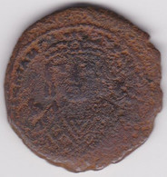 MAURICIUS TIBERIUS, Follis Theoupolis - Byzantine