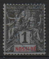 Nossi Bé  - 1894  - Type Sage   - N° 27  - Oblit - Used - Usati