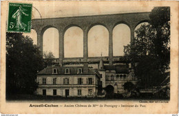 CPA ARCEUIL CACHAN Ancien Chateau De Mme De Provgny Intérieur Du Parc (600125) - Cachan